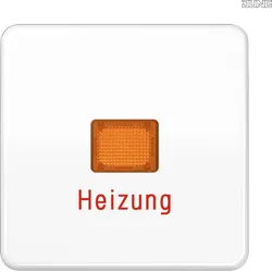 Jung Wippe Aufs Heizung/Notsch. mit Lichtfenster CD 590 BFH WW