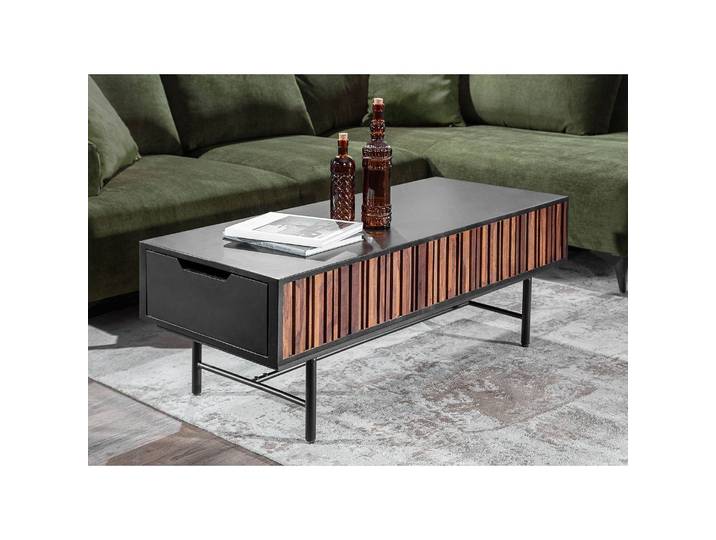 Table basse Sanvic 120 x 45 x 50cm Marron