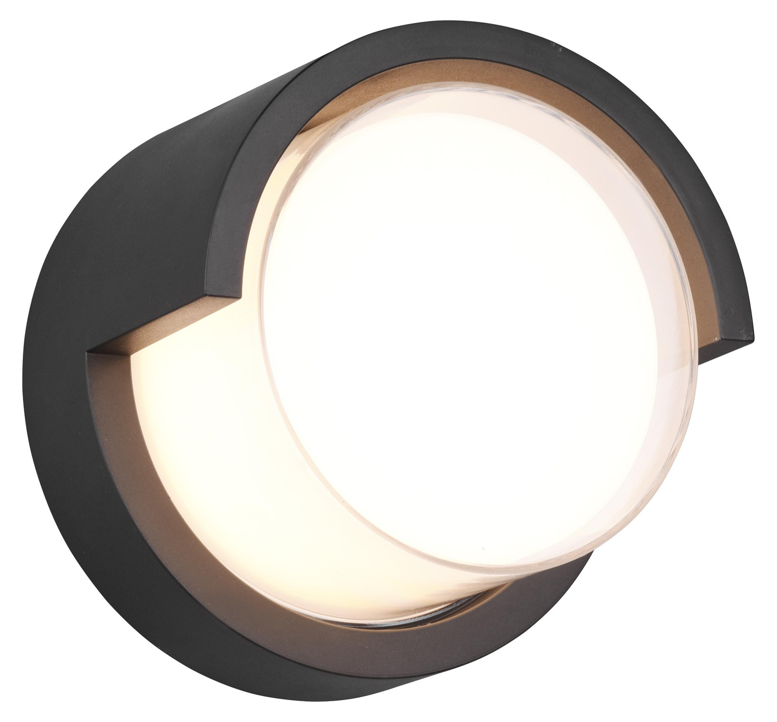 TRIO Puno Design Buitenlamp Rond met LED voor aan de muur