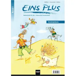 EINS PLUS 1 (Ausgabe Deutschland). Knobelplakate, Schulbücher von Elisa Kleißner, David Wohlhart, Michael Scharnreitner