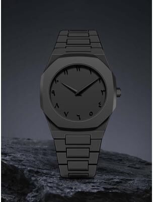 Combo Retail Shop Men Quartz Watch, Simple Style, Stylish Wrist Watch black Text