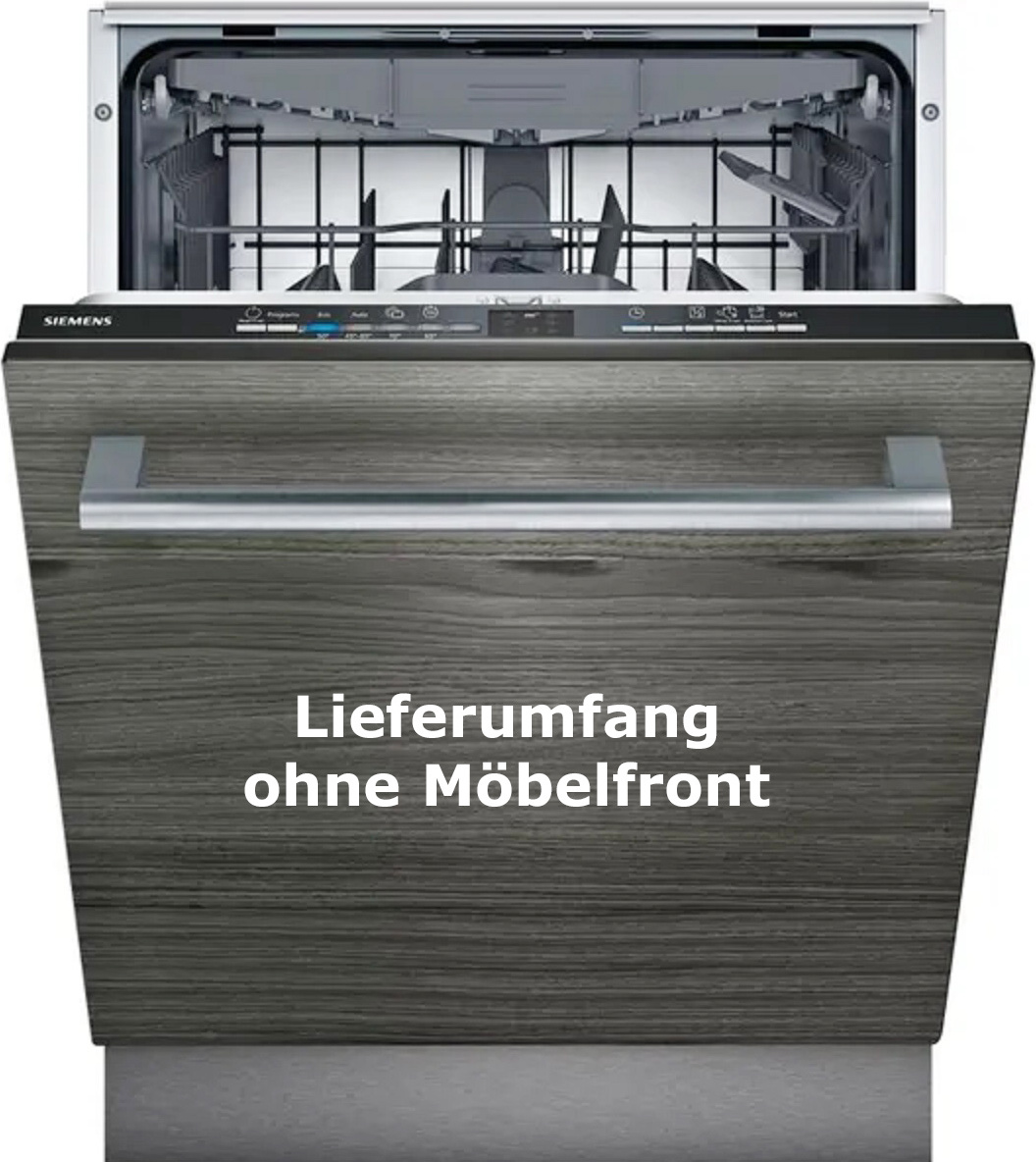 Siemens iQ100 SN61HX08VE, Voll integriert, Standardgröße (60 cm), Schwarz, Tasten, 1,75 m, 1,65 m