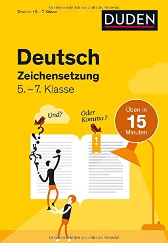 Marion Clausen - Deutsch in 15 Minuten - Zeichensetzung 5.-7. Klasse (Duden - In 15 Minuten) - Preis vom 17.10.2026 19:25:27 h