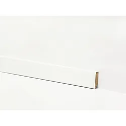 Equipped Sockelleiste 58mm 0038 Weiss (Weimarer Leiste)