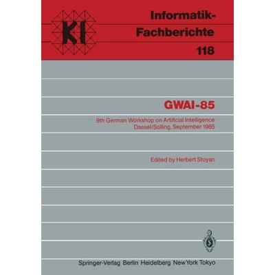 GWAI-85, Taschenbuch von , Springer Berlin, 978-3-540-16451-7