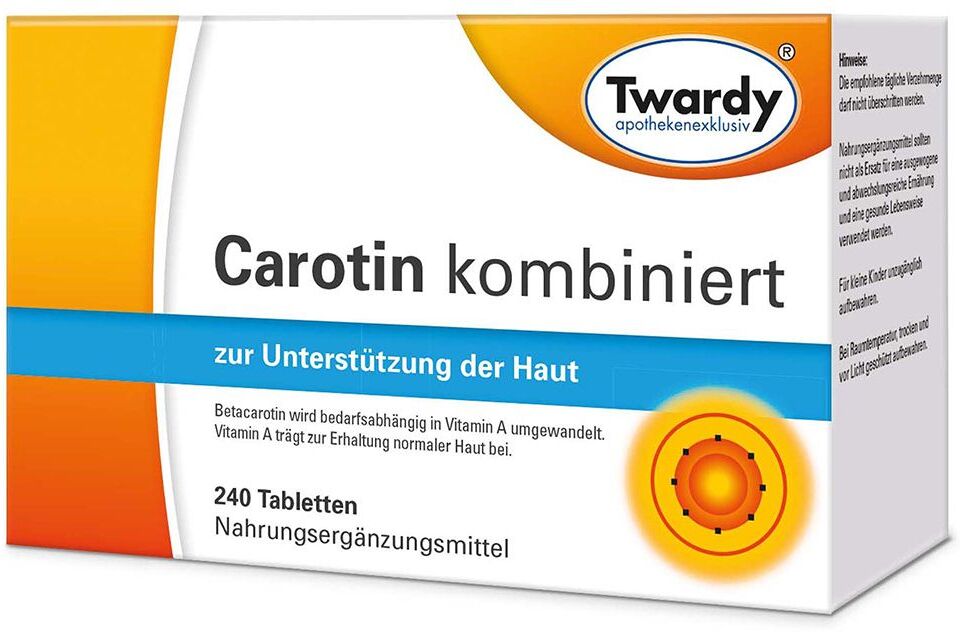 Twardy Carotin Kombiniert Tabletten 240 St