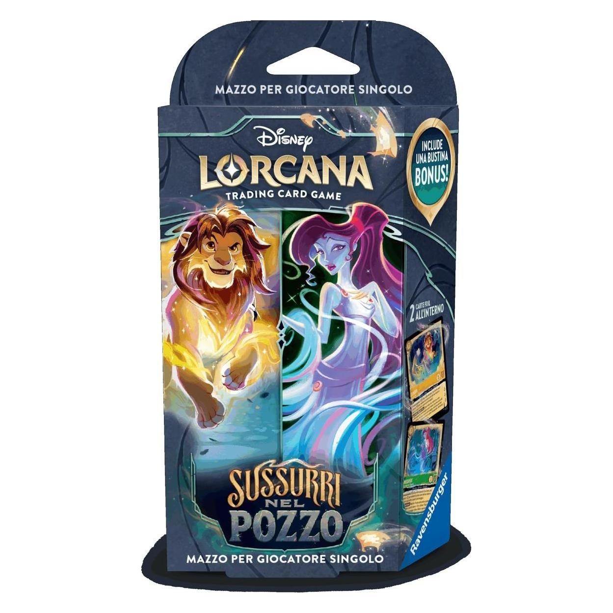 Disney Lorcana - Sussurri nel Pozzo: Starter Deck Ambra/Smeraldo (Deck) (68110070)