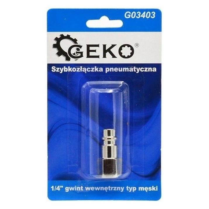 GEKO Pneumatik-Schnellwechsler mit Innengewinde 1/4 AG (G03403)