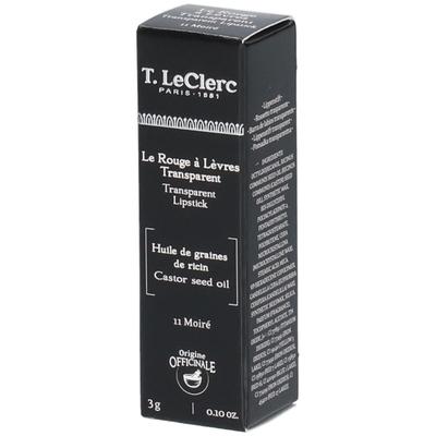 T.LeClerc Rouge A Levres Transparent - 11 Moire 3g 3 g Make up