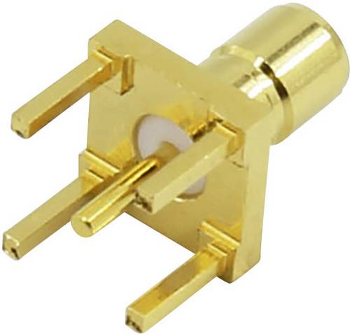 TRU Components SMB-014 5972572 SMB-Steckverbinder Stecker, Einbau vertikal 50Ω