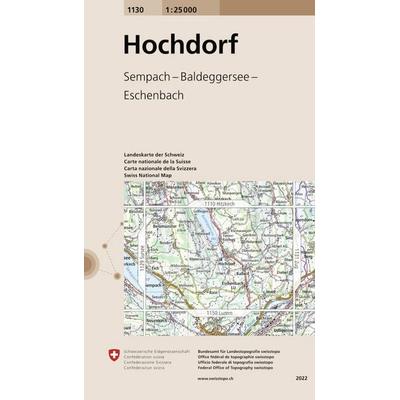 1130 Hochdorf, Sonstige von , Swisstopo, 978-3-302-01130-1