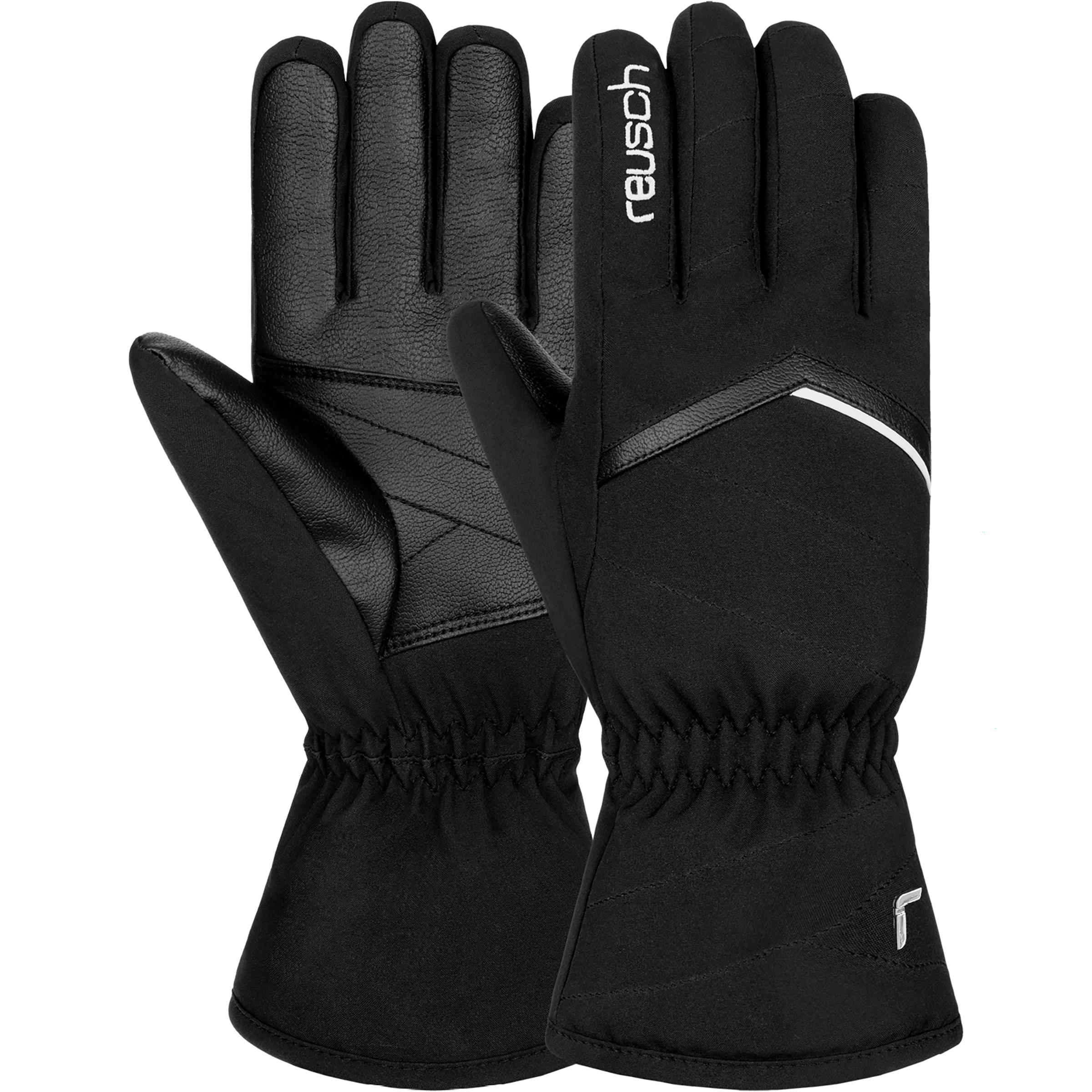 Reusch Marisa Damen Skihandschuhe schwarz Größe 7 Skifahren Wasserabweisend Wasserabweisend
