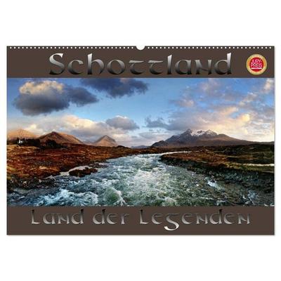 Schottland - Land der Legenden (Wandkalender 2026 DIN A2 quer), CALVENDO Monatskalender