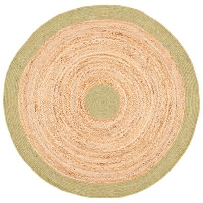 SAFAVIEH Handmade Braided Hvonn Jute Rug
