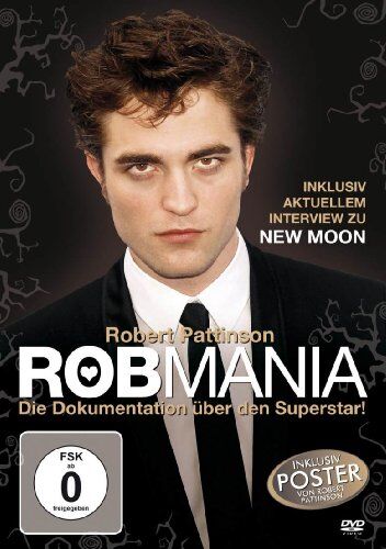 Robert Pattinson - Robmania - Robert Pattinson - Die Dokumentation über den Superstar inkl. Poster und aktuellem Interview zu 'New Moon'! - Preis vom 09.10.2026 07:28:09 h