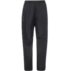 VAUDE Damen Fluid Full-Zip Hose S/S, Größe 44 in Schwarz Schwarz