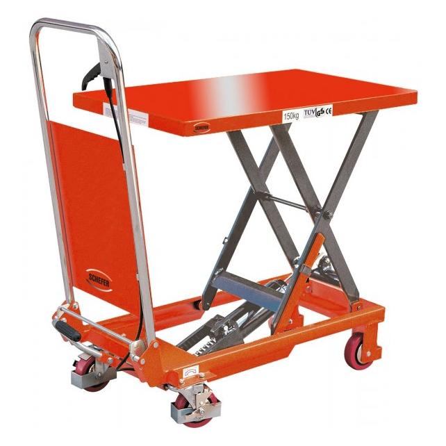 Schefer mobiler Hubtisch SHW Premium Einfachschere 500 kg (500 kg) (1301010SHW50X)