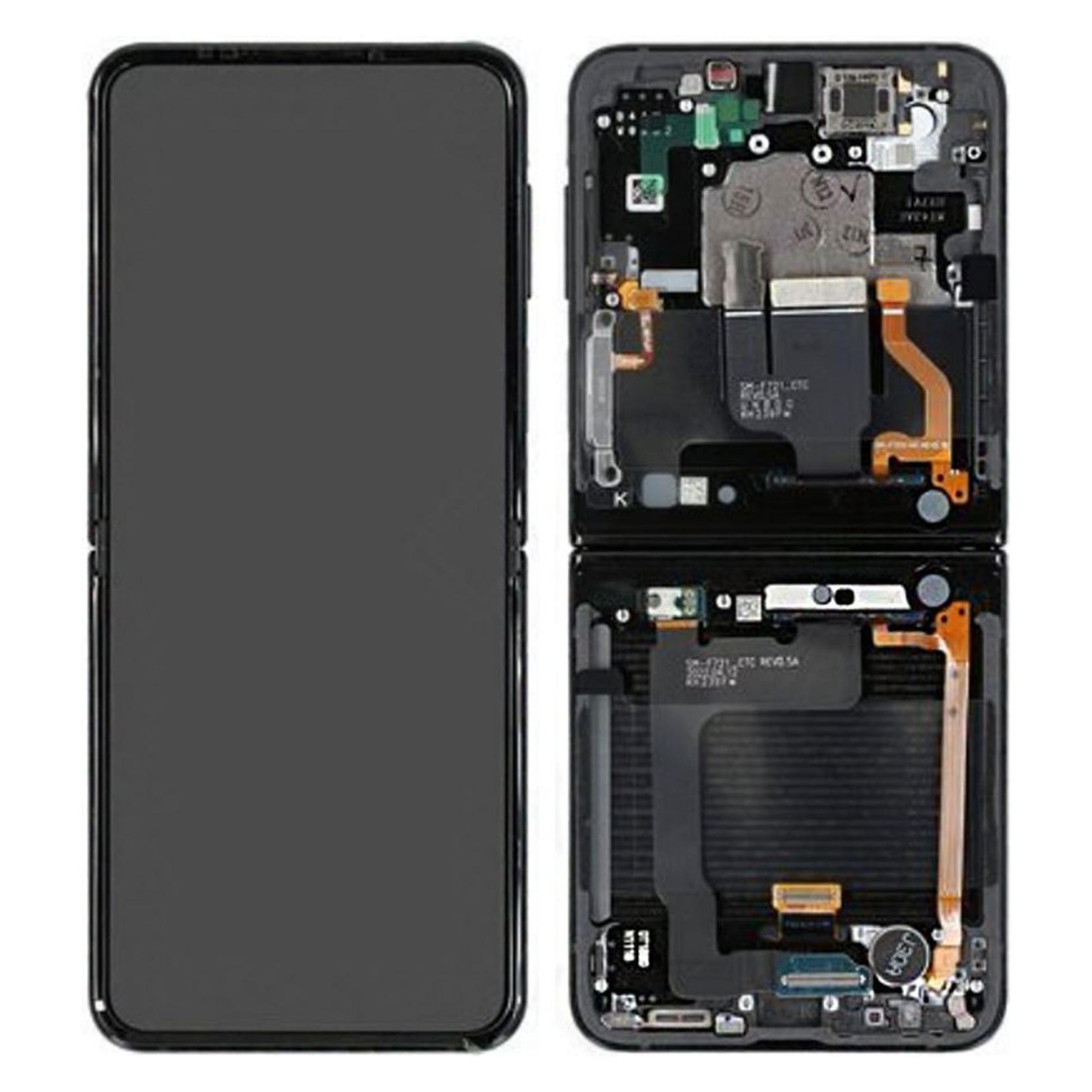 Samsung LCD + Touch + Frame für F721B Galaxy Z Flip4 - (GH82-30238E)