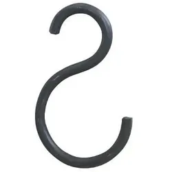 Chic Antique S-Haken antik kohle, H8/L5 cm, antik kohle