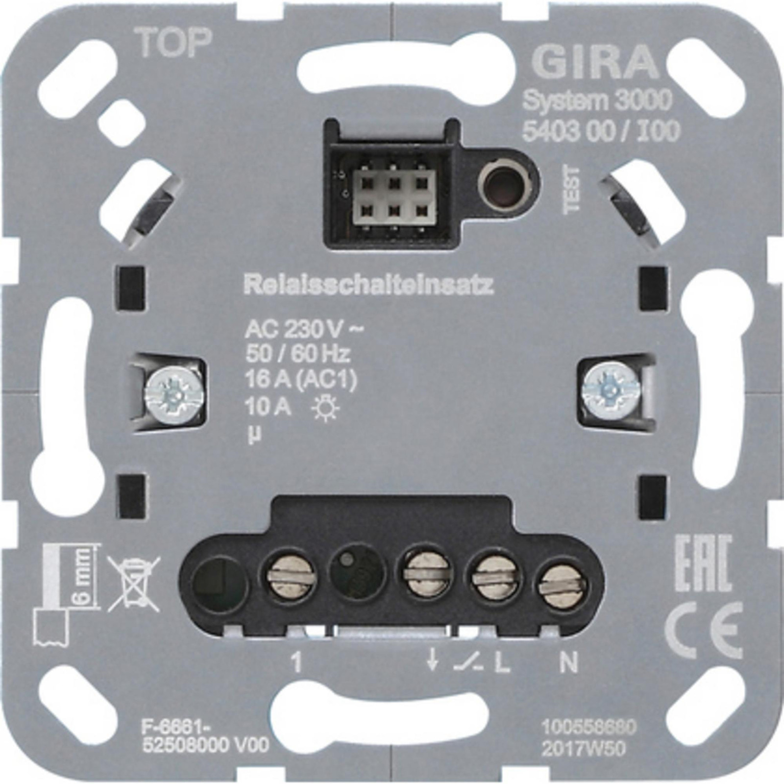 Gira System 3000 schakelmodule relais 540300