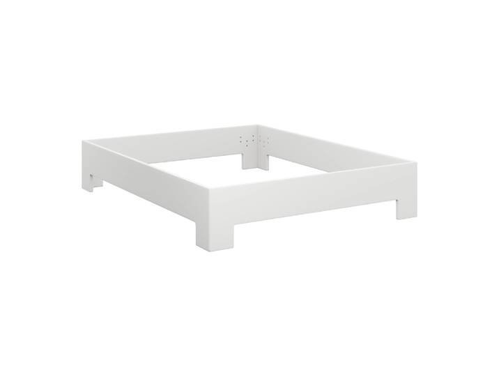 Bett Pure Elegance, 180x200 cm, Byyu, weiss, Holz