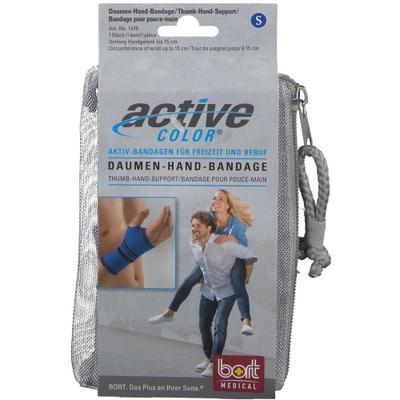 Bort ActiveColor Daumen Hand Band.S blau 1 St Bandage(s)