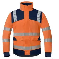 Multinorm Parka "50455" Multiprotector+ - L - orange/marine