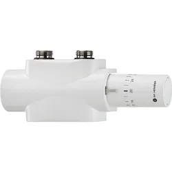 Heimeier Multilux 4-Set Halo Zwei-und Einrohrbetrieb, 3/4'', weiß RAL 9016