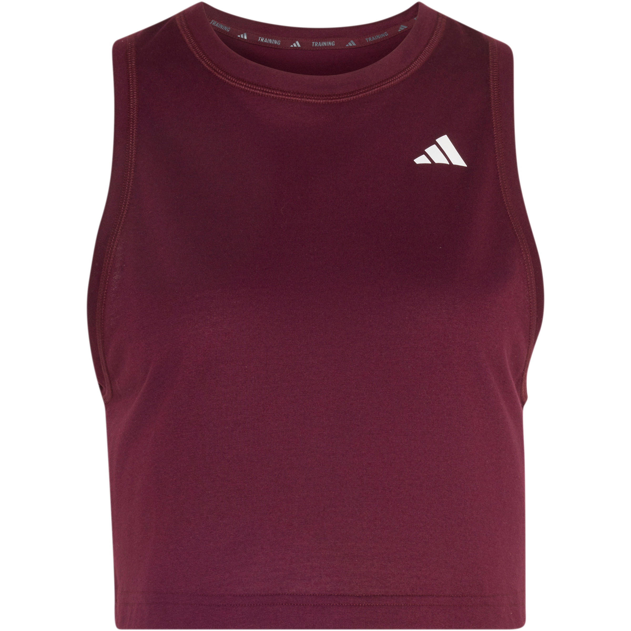 adidas Workout Essentials Boxy Top Damen Tanktops rot Größe M Training & Fitness | Yoga Schnell trocknend