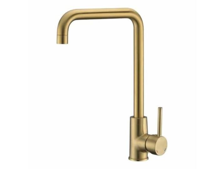 Rousseau Sanaire 4060527 Kiloo mengkraan voor spoelbak, geborsteld messing