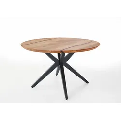 Esstisch EPOXY-TS (Dm130xH76cm) - Dm110xH76cm
