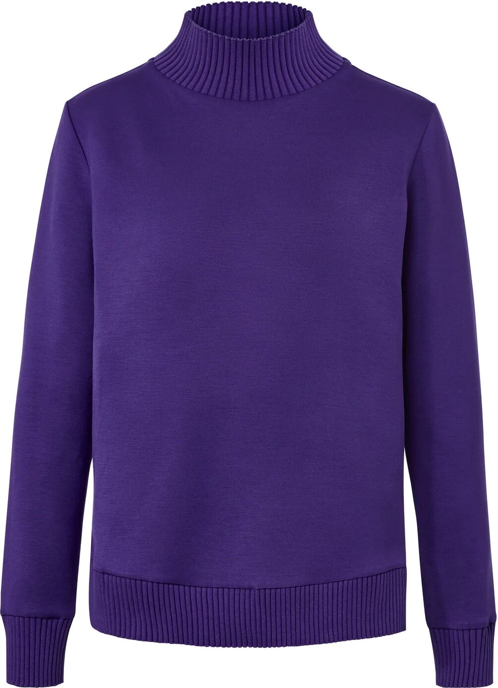 Tchibo - Sweatshirt mit Stehkragen - Damen - Gr. S - lila