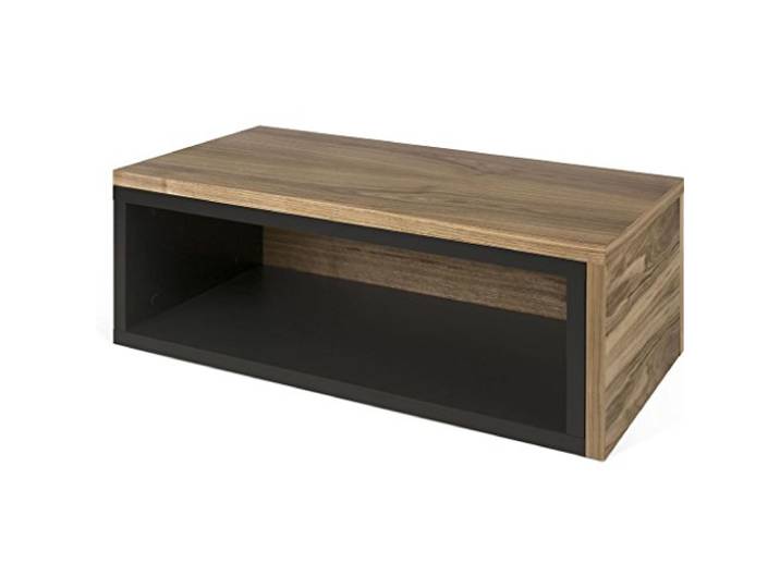 TemaHome, Jazz Couchtisch, 90x45x33 cm nussbaum / schwarz