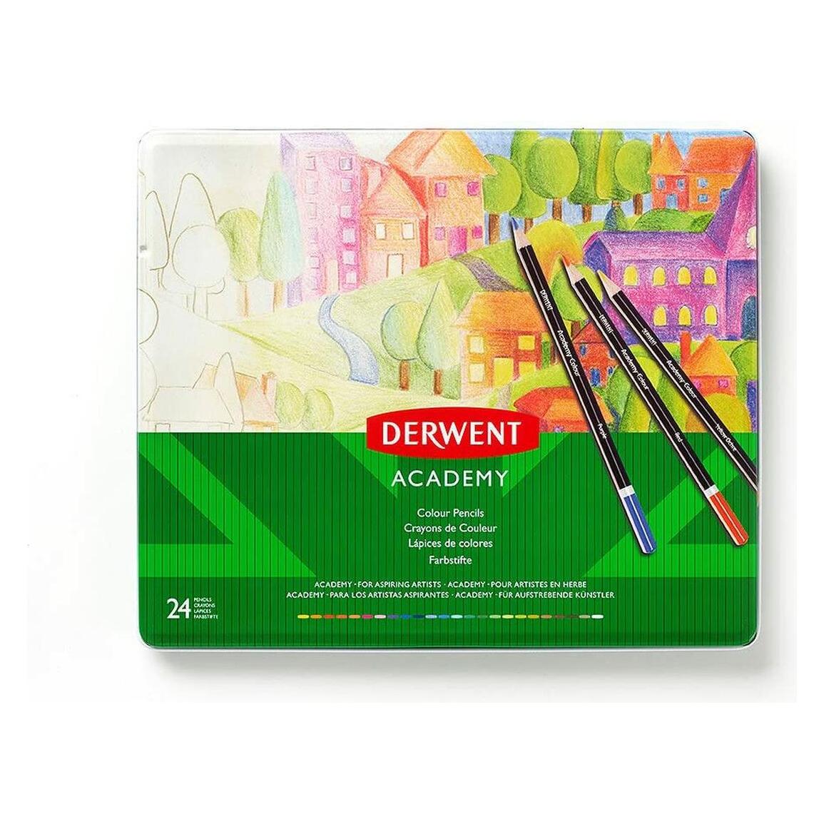 Derwent Academy Malstifte (24x) (2301938)