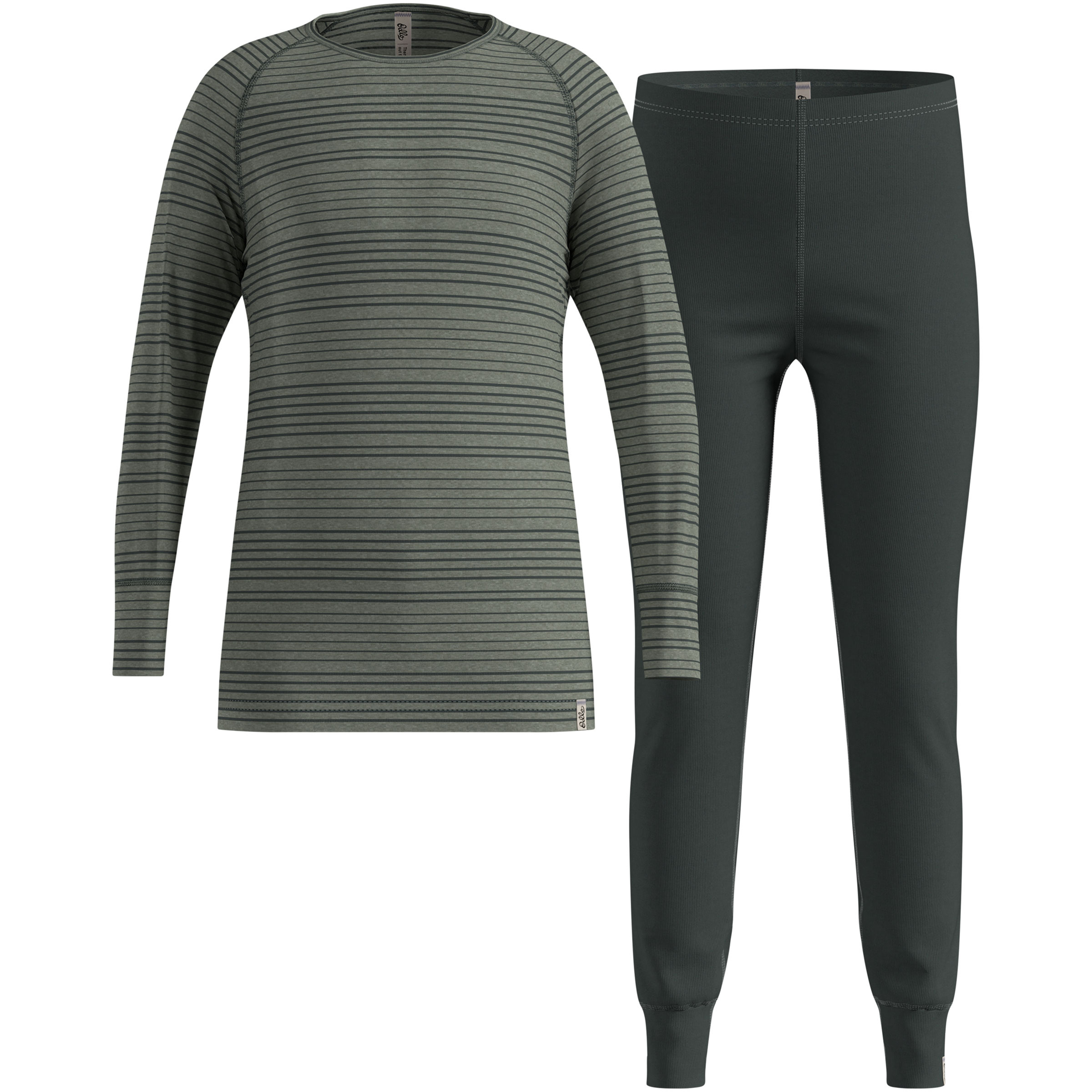 Odlo Active Warm Unterwäsche Set Kinder Unterwäsche Sets gruen Größe 152 Elastisch