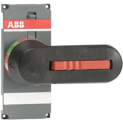ABB OTV400ECFK Direktgriff schwarz inklusiv Welle und Abdeckung der Mechanik Beschriftung I-0-II 1SCA113147R1001