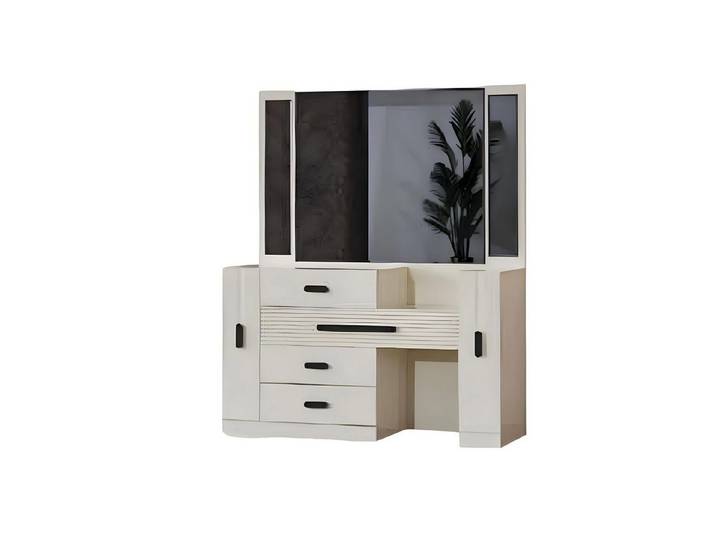 JVmoebel Schminktisch Luxus Schminktisch mit Spiegel in modernem Design und Holzoptik (Schminktisch), Made in Europa