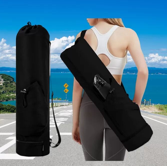 INF Multifunktionale Yoga-Matten-Tasche mit Flaschentasche & Nassfach