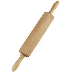 Städter Teigrolle ø 5,5 cm / L 25 cm mit Kugellager und Ei