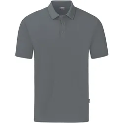 JAKO Organic Poloshirt Stretch steingrau XL