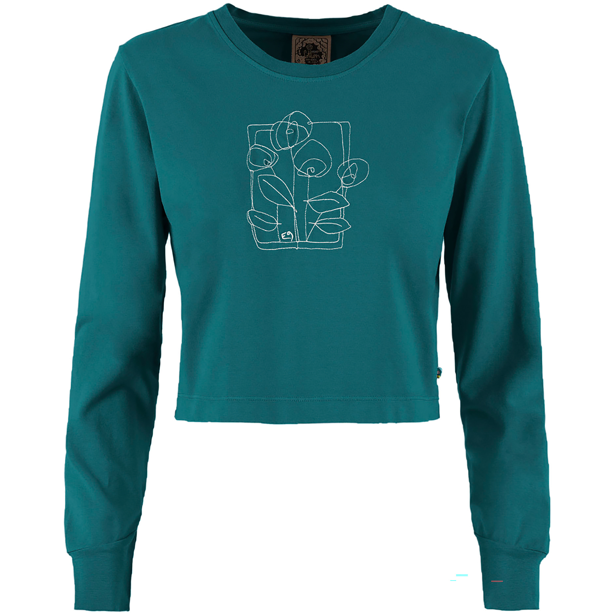 E9 Anemone Damen Longsleeves tuerkis Größe M Sportklettern | Alpinklettern | Bouldern Hautfreundlich