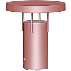 Hübsch, Tischlampe, BringMe Tragbare Lampe Mini Metallic Rosa