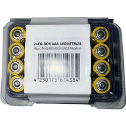 Varta Micro LR03 Batteriebox Alkali-Mangan 1200 mAh, 1300 mAh 1.5 V 24 St. BMICVS4003BOX