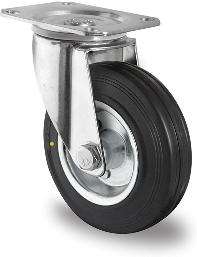 CASCOO Lenkrolle ø 200 mm Serie SWS4 (el. leitfähig) Rollenlager (SPP58W0200SWS4R0NE)