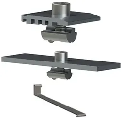 COSMO Basisklemmen-Set für 2 Kollektoren COSMO 251/252 C251BKLS