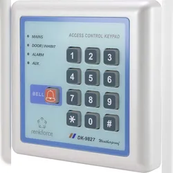 Renkforce 1582598 Digitales Codeschloss Oberflächenmontage Set 12 V IP65 mit beleuchteter Tastatur