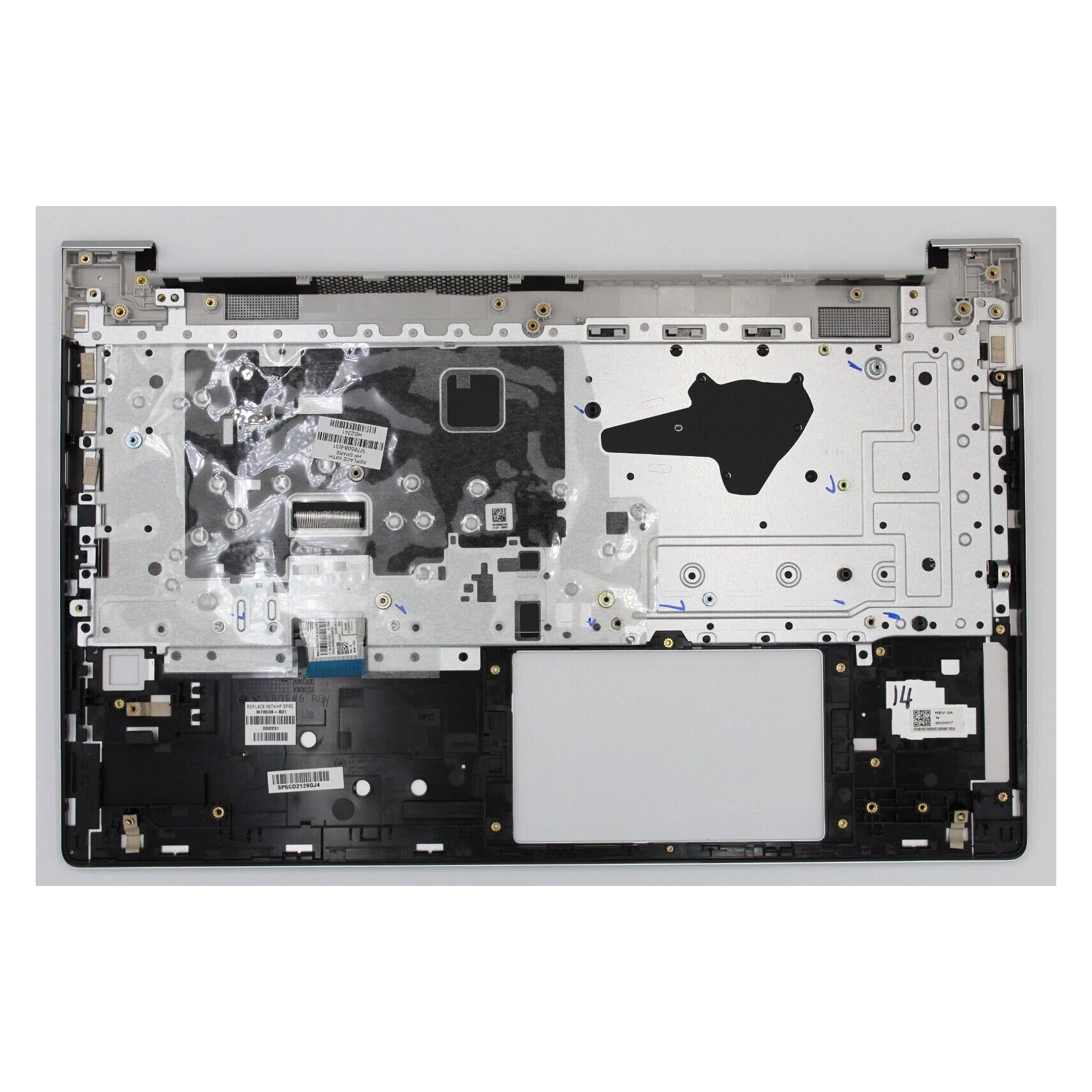 HP Sps-Topcover W/Kb Cp Nosd Intl (DE, Kabelgebunden) (M78508-B31)