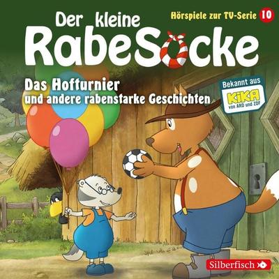 Das Hofturnier, Die Waldprüfung, Bruder-Alarm! (Der kleine Rabe Socke - Hörspiele zur TV Serie 10) (Hörspiel) - Katja Grübel,Jan Strathmann, Audio,
