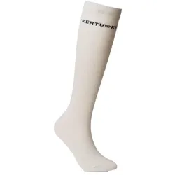 Kentucky Horsewear, Unisex, Sportsocken, Pferdesport Socken mit Glitzer (35 - 40), Weiss
