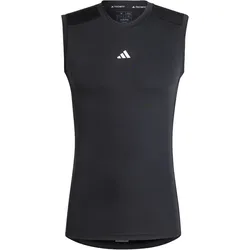 adidas TECHFIT Compression Trainings-Tanktop Herren 095A - black XL/T
